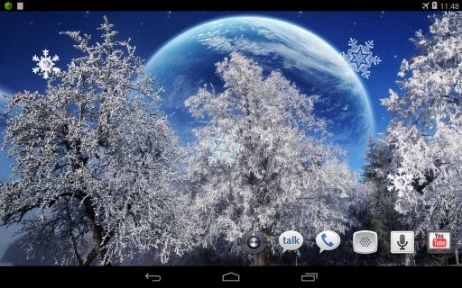 Winter Forest live wallpaper截图1