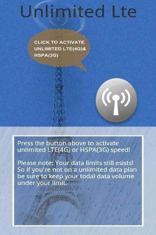 Activate/Hack Unlimited LTE/3G截图2