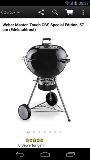 Weber Grill Online-Shop截图4