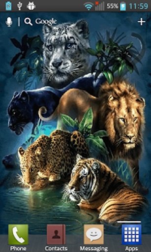 Big Cats Live Wallpaper截图3