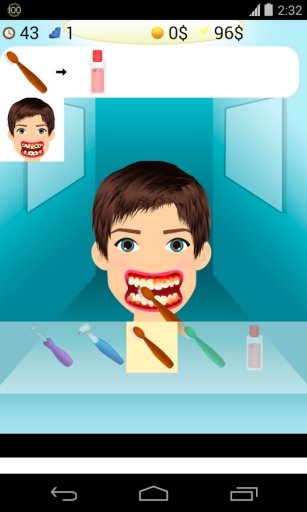 teeth clean games截图1