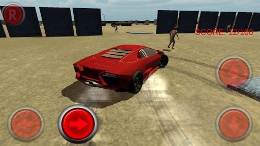 Extreme Speed Car Zombie Run截图2