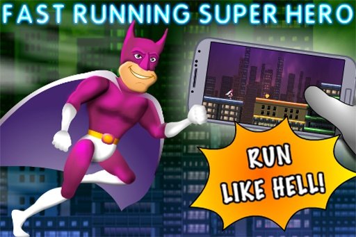 Fast Running Super Hero - Free截图1