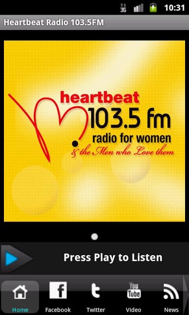 Heartbeat Radio 103.5 FM截图1