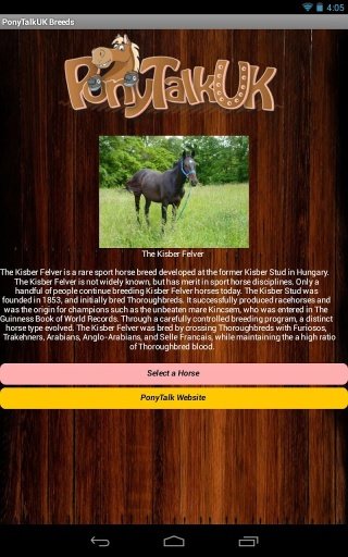 PonyTalkUK Horse breeds截图1