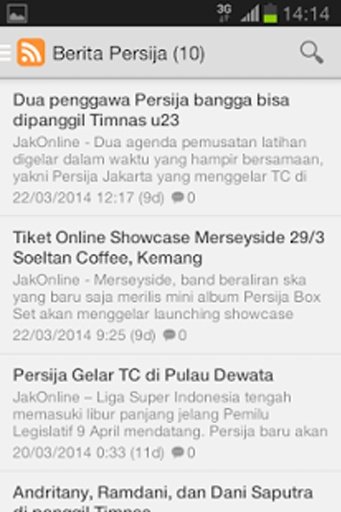 Berita Persija截图5