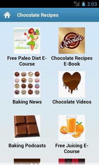 Chocolate Recipes截图2