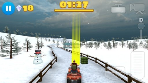 4x4 Off-Road Winter Game ATV截图5