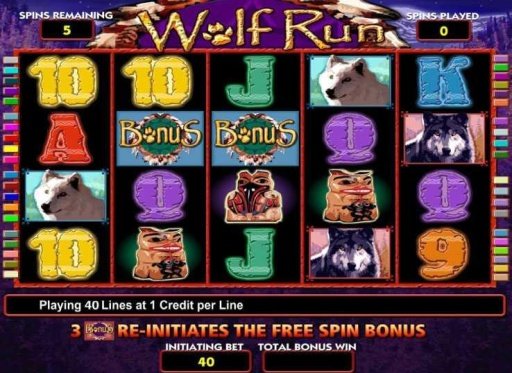 Wolf Run Free Slots截图2