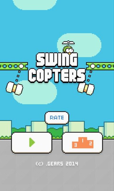 摇摆直升机 Swing Copters截图3