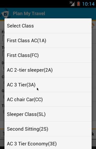 IRCTC Mobile Booking 2015截图3