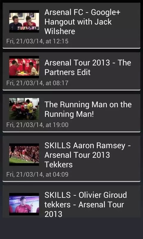 Arsenal FC Yeah截图3