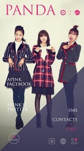 Apink Buzz Launcher Theme截图6