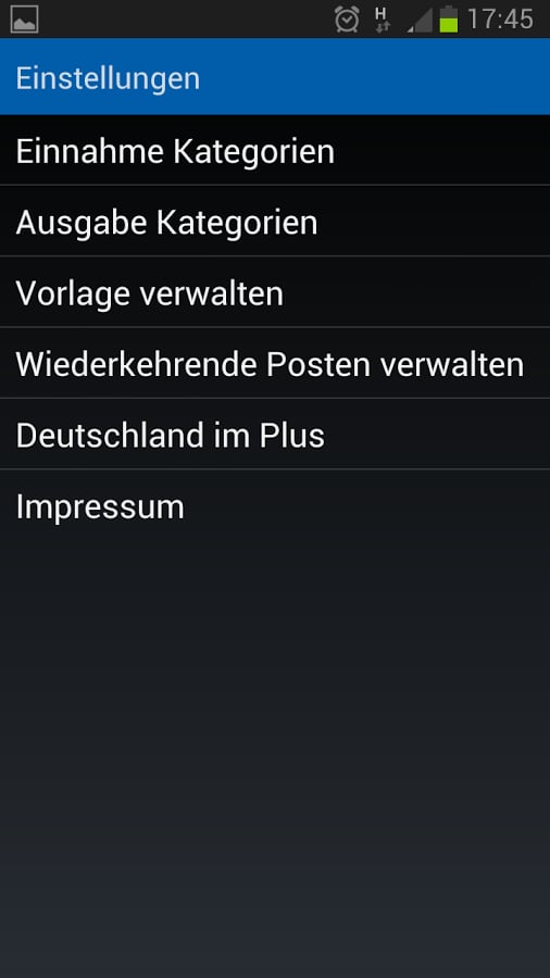 Mein Budget截图2