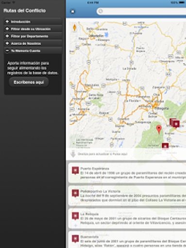 Rutas del Conflicto截图3