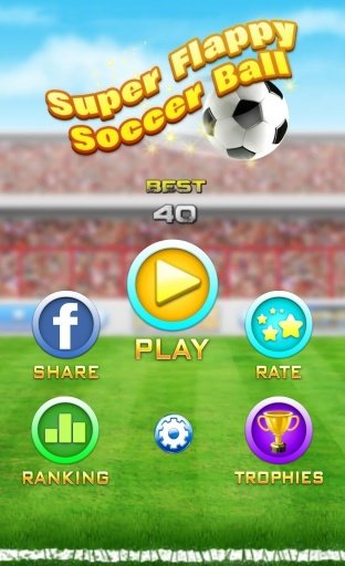 Super Flappy Soccer Ball截图3