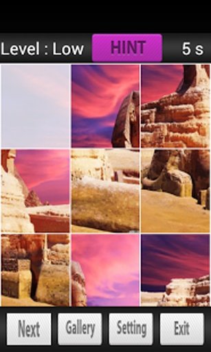 Ancient Egypt Slide Puzzle截图6