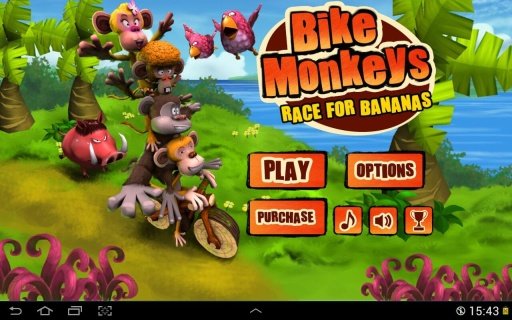 Bike Monkeys: Race for Bananas截图9