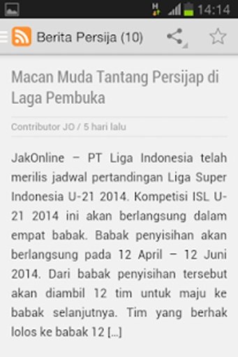 Berita Persija截图1