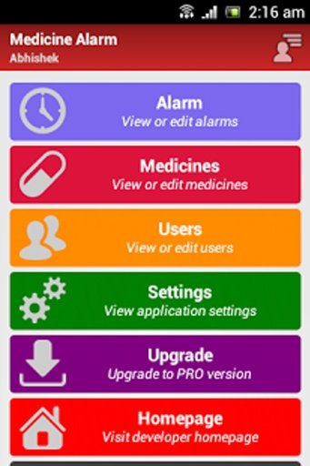 Medicine Alarm Reminder截图2