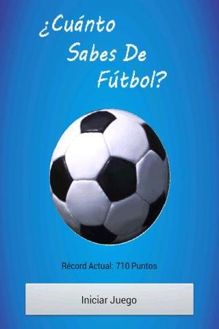 &iquest;Sabes de F&uacute;tbol?截图2