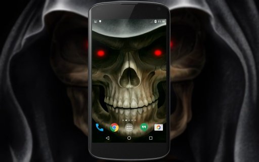 Skull 3D Live Wallpaper截图3