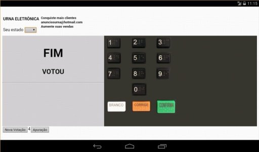 Urna Eletrônica截图1