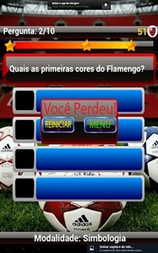 Flamengo Futebol Quiz Campe&atilde;o截图5