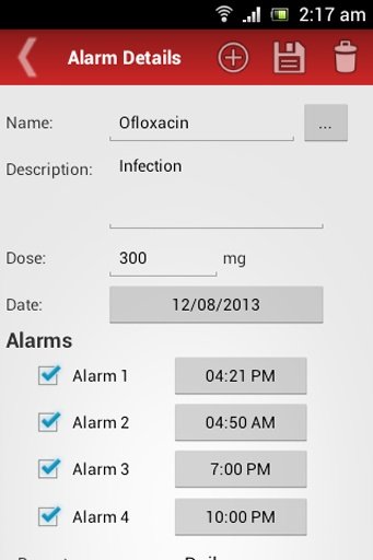 Medicine Alarm Reminder截图7