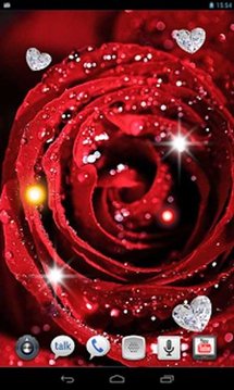 Valentines Rose live wallpaper截图