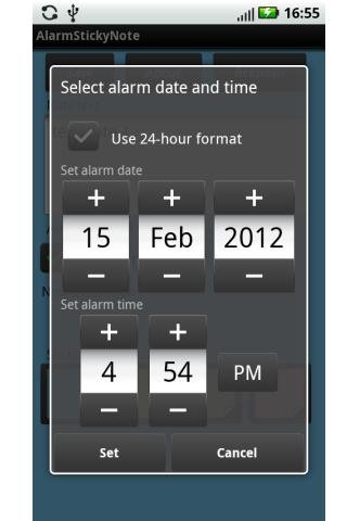 Alarm Sticky Note (reminder)截图1