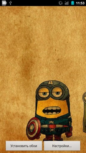 Minions Fan Live Wallpaper截图1