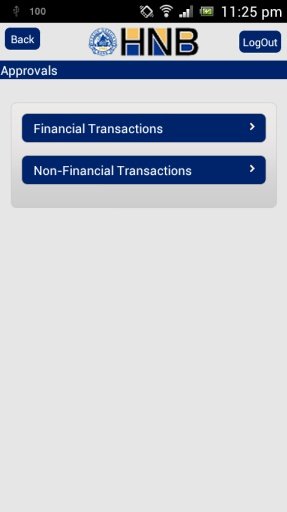 HNB Corporate Mobile Banking截图5