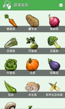 蔬菜百科截图