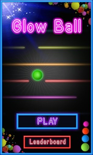 Falling Neon Ball截图2