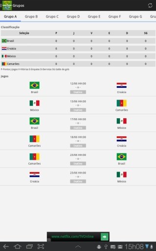 Copa do Mundo M&oacute;vel截图3