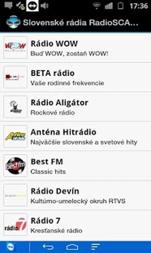 Slovensk&eacute; r&aacute;dia RadioSCAN.sk截图7