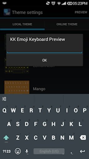 Android L Theme Emoji Keyboard截图2