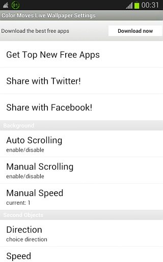 Color Moves Live Wallpaper截图1