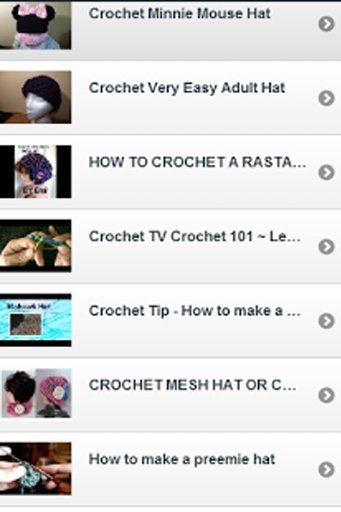 Make Crochet Hats Video截图3