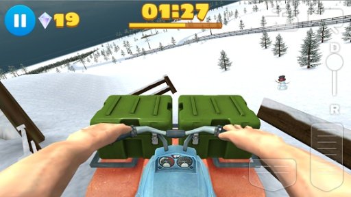 4x4 Off-Road Winter Game ATV截图6