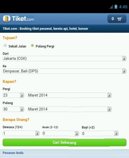 Tiket Pesawat Online截图4