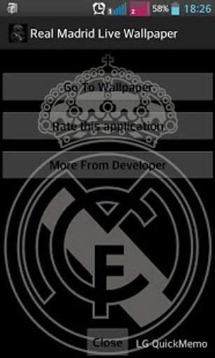 Real Madrid Live Wallpaper截图6