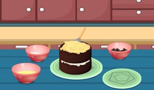 Chocolate Oreo Cake Cook Game截图2