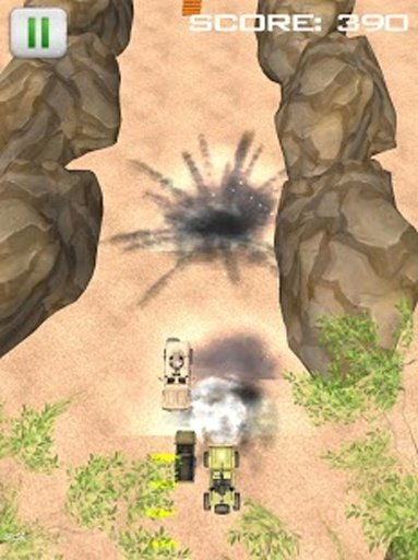 Desert Jeep Gunner Chase Free截图1