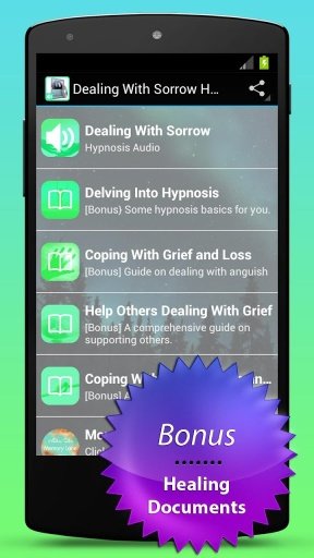 Dealing With Sorrow Hypnosis截图1