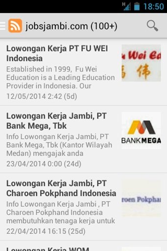 Lowongan Kerja Jambi截图3