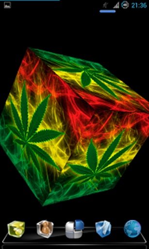 Marijuana Live Wallpaper 3D截图4