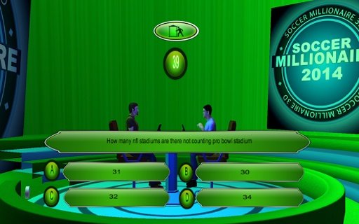 Soccer Millionaire 3D For Tab截图1