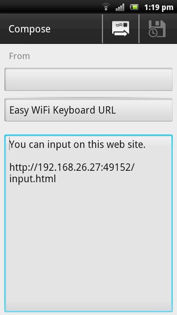 Easy WiFi Keyboard截图1